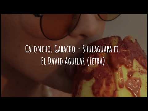 Caloncho, Gabacho - Shulaguapa ft. El David Aguilar (Letra)