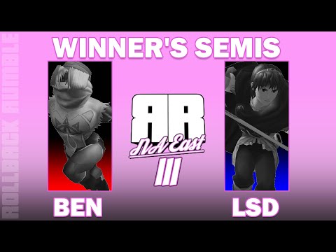 Ben (Sheik) vs LSD (Marth) | Winner's Semis | Rollback Rumble: NA East III
