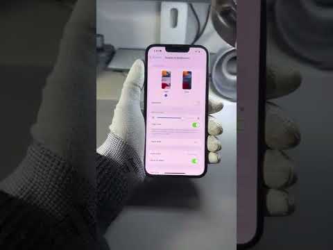 functionality of auto brightness after screen replacement on the iPhone 14 Pro. #iphone14pro