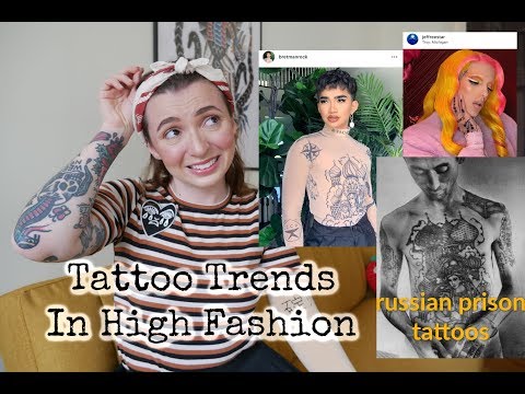 We need to talk about high fashion Tattoo Clothing