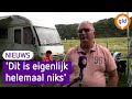 Vierdaagsecamping staat grotendeels leeg: 'Eigenlijk bestaat dat niet'