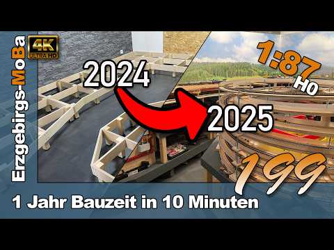 199 - 1 year of construction in 10 minutes - DR 1/87 H0 - (DE/EN)