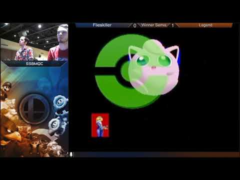 Smash ULtime 5 - Flieskiller (Sheik, Young Link) vs Legend (Jigglypuff) | Top 16 WS |