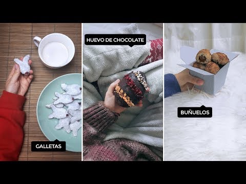DULCES SALUDABLES DE SEMANA SANTA🤤Torrijas, Buñuelos de chocolate, Huevo de Pascua…