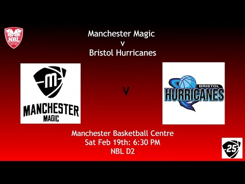 Manchester Magic v Bristol Hurricanes Full Game Feb 19th 2022