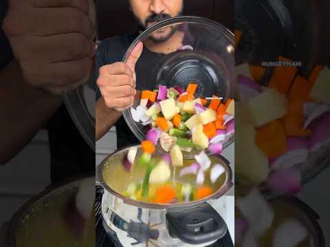 15 mins Easy cooker sambar🍛🔥using kitchentreasures NEW RECIPE sambar powder 🌶️🥕🍆🍅🥔 #shorts