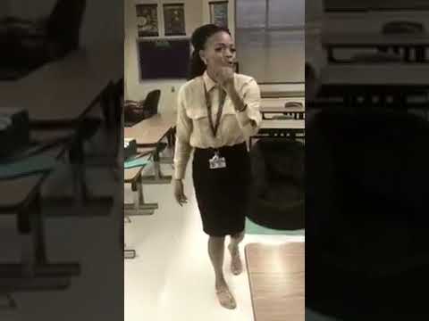 Dope Teacher Kills Bodak Yellow Challenge