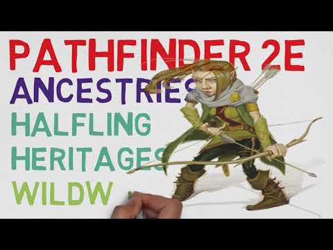 Halfling Heritages: Wildwood Halfling (Pathfinder 2E Races)