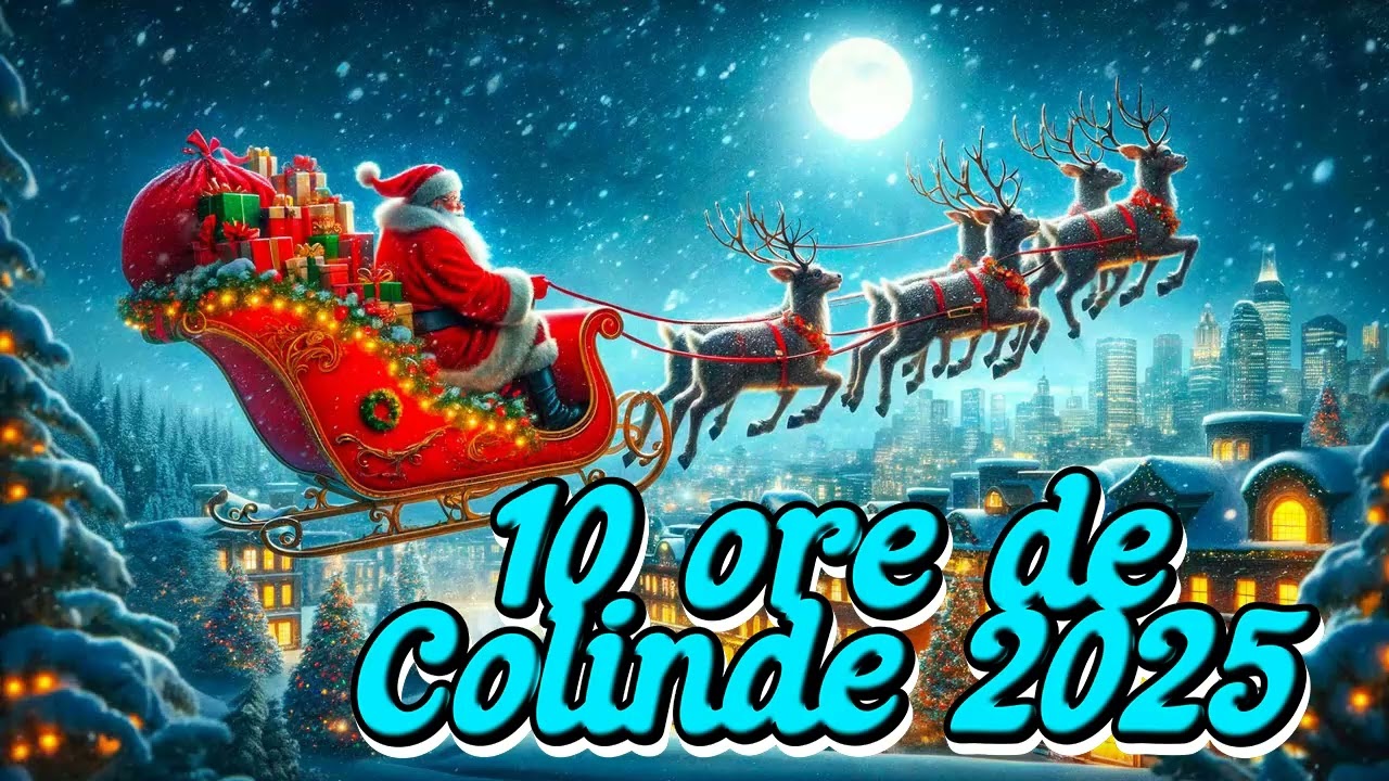 🛷 Colinde de Crăciun 2025 | Colaj de Sărbătoare pentru Familie 👨‍👩‍👧‍👦