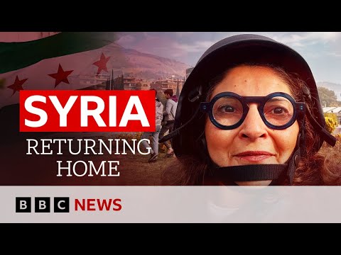 Video | Eleven years in exile - behind the scenes in Syria | BBC News | BBC News