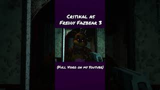 [SFM/FNAF] Cr1tikal as Freddy Fazbear 3