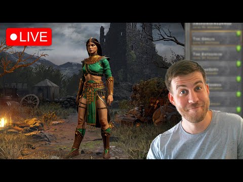 Level 1 to Ubers Sorceress (Part 1 for VOD) - Diablo 2 Resurrected