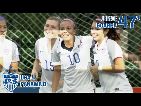 U-20 WNT vs. Panama: Jessie Scarpa Second Goal - Dec. 7, 2015
