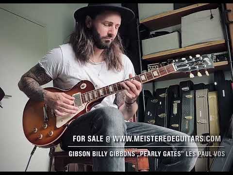 Gibson Custom Shop Billy Gibbons "Pearly Gates" Les Paul Std. VOS "Holy Grail" Ltd. Run! Serial: #BG145 nur 3,92kg!  2009 - VOS Pearly Gates Burst image 26