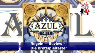 Azul Duel von Next Move Games - Regeln + Review - Brettspiel - Die Brettspieltester