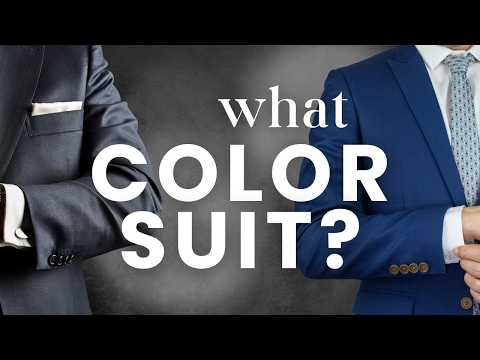 What Does Your Suit Color Mean? 5 Best Suit Colors for Men
