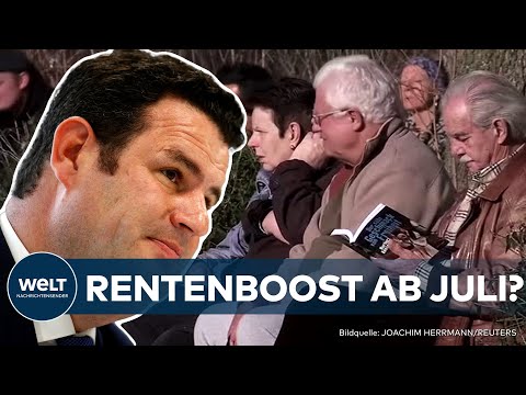 RENTENERHÖHUNG AB JULI? Hubertus Heil deutet positive Entwicklung an und präsentiert Rentenpaket II