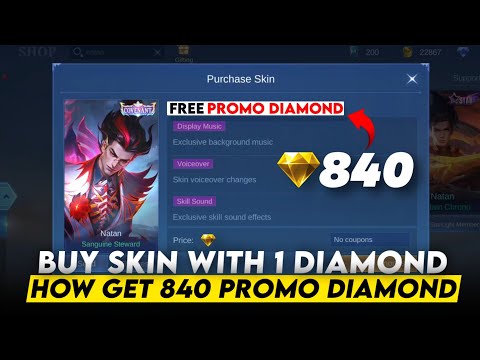 PROMO DIAMOND IS BACK!! + BUY SKIN WITH 1 DIAMONDS