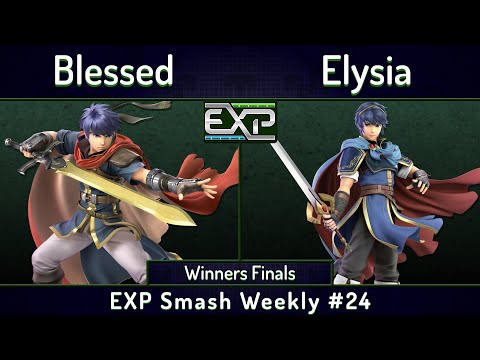 EXP # 24 | Blessed (Ike) vs Elysia (Marth) | Winners Finals | SSBU Ultimate Tournament