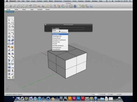 Rhino Lezione 34 - Rhinoceros 5 su Macintosh