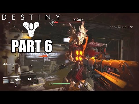 Destiny Beta PS4 Gameplay Walkthrough Part 6 - Let's Play Review With Commentary 1080P