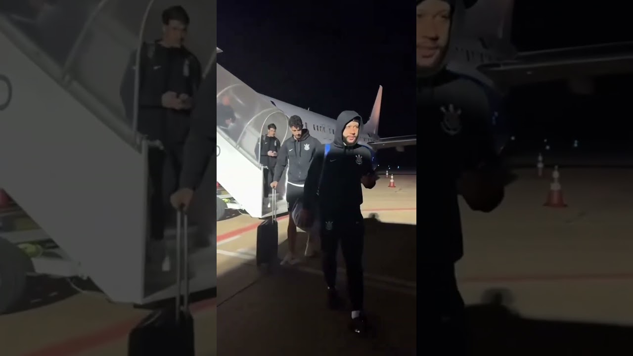 CHEGOU! DESEMBARQUE DO TIMÃO EM MATO GROSSO - CUIABÁ X CORINTHIANS