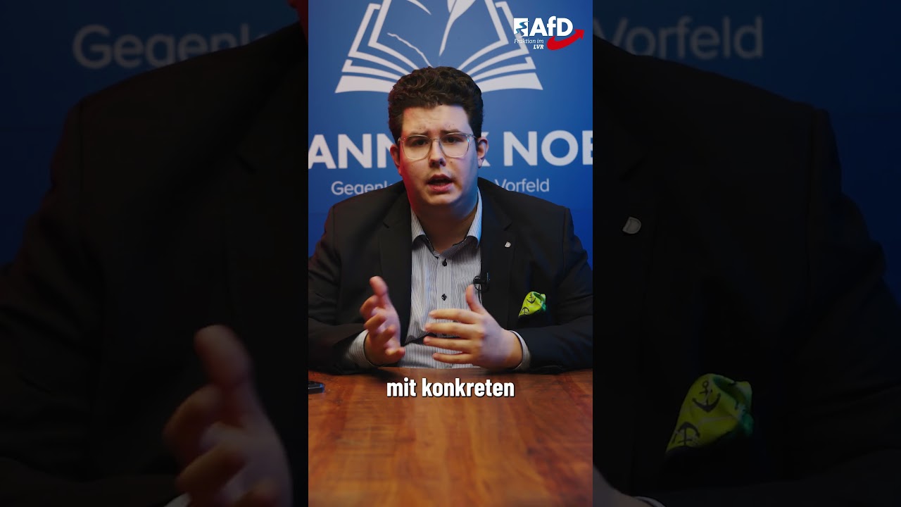 AfD-Fraktion lobt alternativen Heimatpreis aus! #heimat #kultur #lvr #afd