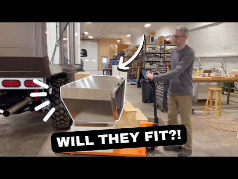 F550 Storage Boxes | 62 CUBIC FEET?!!