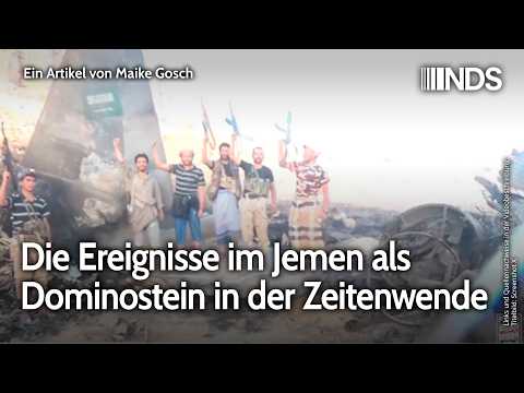 Die Ereignisse im Jemen als Dominostein in der Zeitenwende | Maike Gosch | NDS-Podcast Video-Thumbnail von YouTube