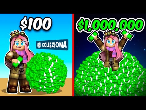 CREO UNA PALLA DI SOLDI DA 1.000.000€! - ROBLOX