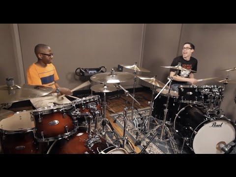 Young Drummer's Wish Comes True