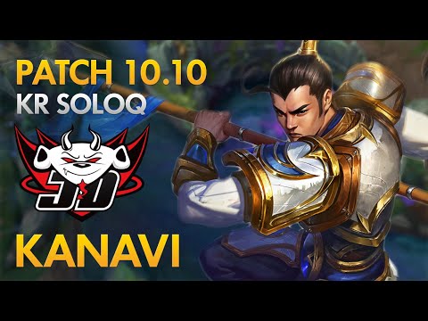 JD Gaming Kanavi - Jungle: Xin Zhao vs Nidalee - KDA 13/4/12