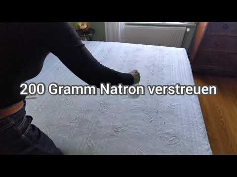 Matratze reinigen mit Natron