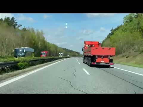 Driving in Deutschland highway. Please subscribe thank you. Bitte abonnieren Danke