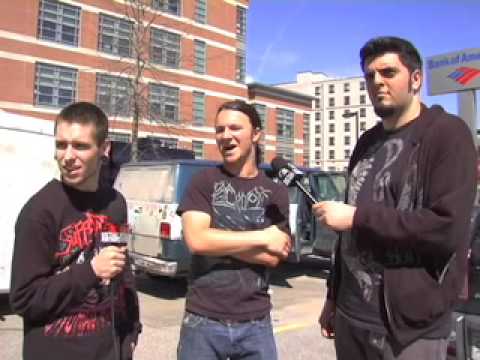 Whitechapel Interview on Metal Injection @ New England Metal and Hardcore Fest 2009
