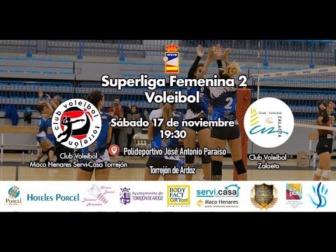 CLUB VOLEY TORREJÓN VS CLUB VOLEY ZALAETA