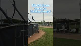 Friday Night Lights for Blue Sox #baseball on LSP #summerball #amateurbaseball #intercityleague