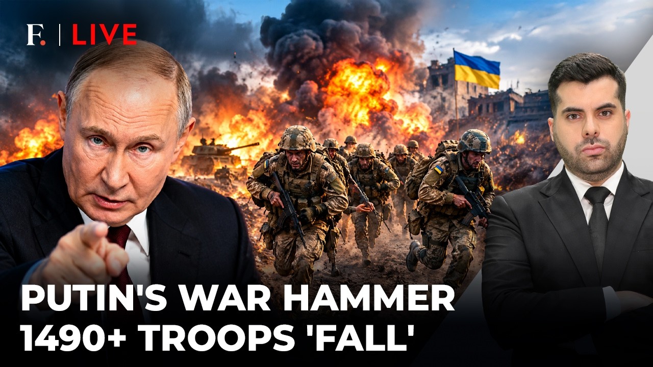 Russian Missile Fury Hits Kyiv; 1490+ Ukraine Troops 'killed', Huge Battlefield Loss| Firstpost LIVE