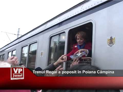 Trenul Regal a poposit şi în Poiana Câmpina