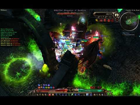 [Grim Dawn 1.1.4.1] 151-170 Crucible, Ultos Raka'Jax, Lightning Hybrid Caster Vindicator