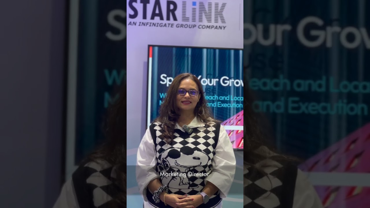 Starlink & link. Shadow testimonial in Gitex 2023
