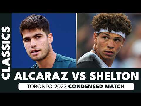 Carlos Alcaraz & Ben Shelton First Encounter 💥 | Toronto 2023 Condensed Match