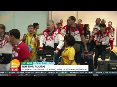 IOC To Announce Which Russian Athletes Are Banned From Rio 2016 | Good Morning Britain