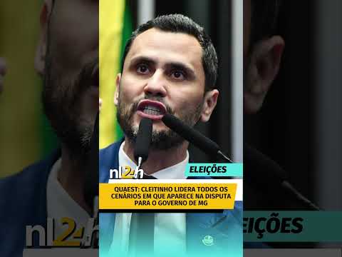 Quaest: Cleitinho lidera todos os cenários em que aparece para o governo de MG #ELEIÇÕES
