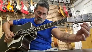Video thumbnail for BOLETIM 1 - VIOLÃO - TAGIMA  - ANDES - BLACK - AÇO by 4 Hands Luthieria