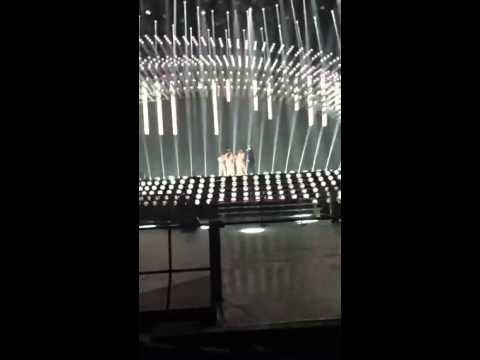 Eurovision 2015 - Belgique 2nde répétition Loïc Nottet