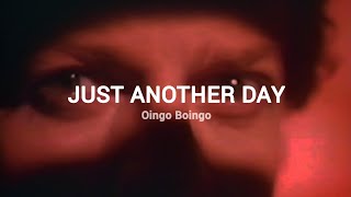 Oingo Boingo - Just Another Day (LYRICS)