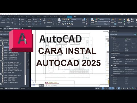 CARA INSTAL AUTOCAD TERBARU 2025