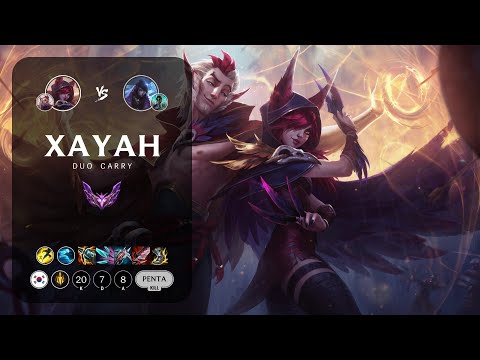 Xayah ADC vs Aphelios - KR Master Patch 13.16