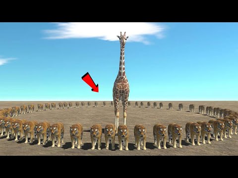 200 Tigers vs Every Unit - Animal Revolt Battle Simulator
